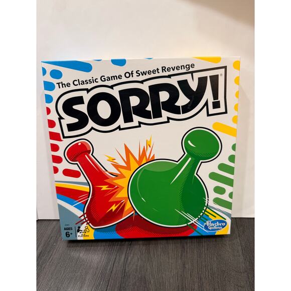 Sorry! Board Game – Hasbro – Classic Edition – Used Like New – Complete - Picture 1 of 2